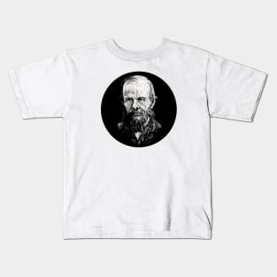 Dostoevsky in a Circle! Kids T-Shirt